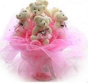 Bouquet of Teddies